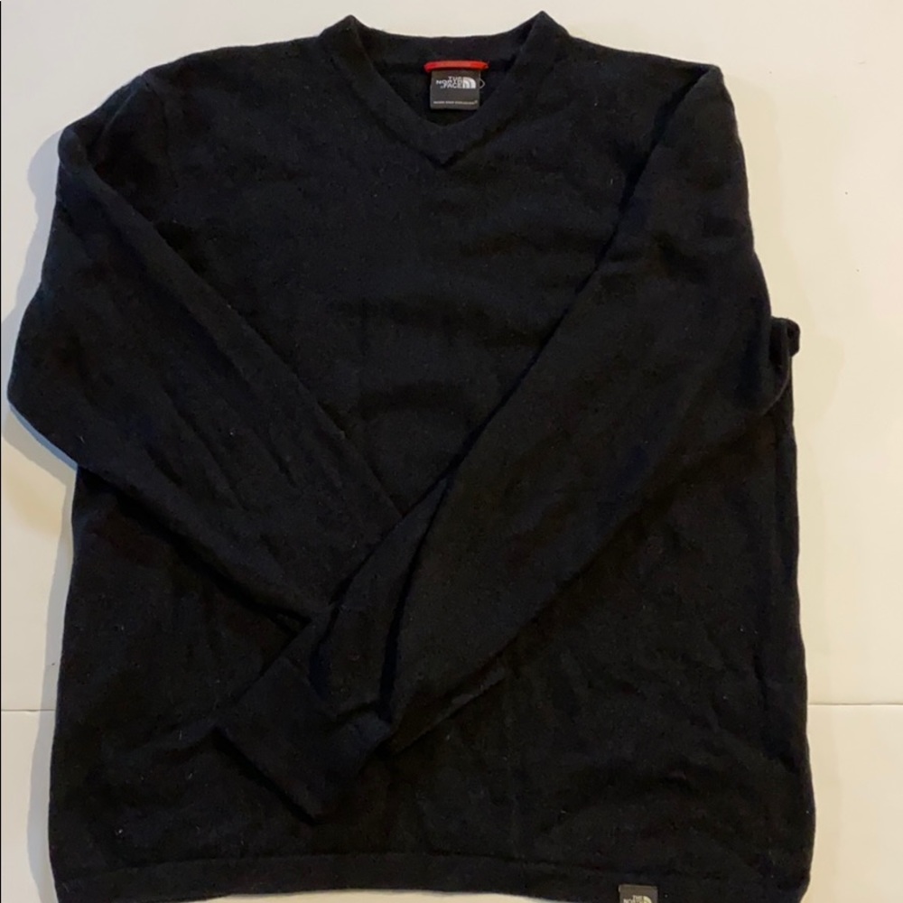 Northface v-neck sweater